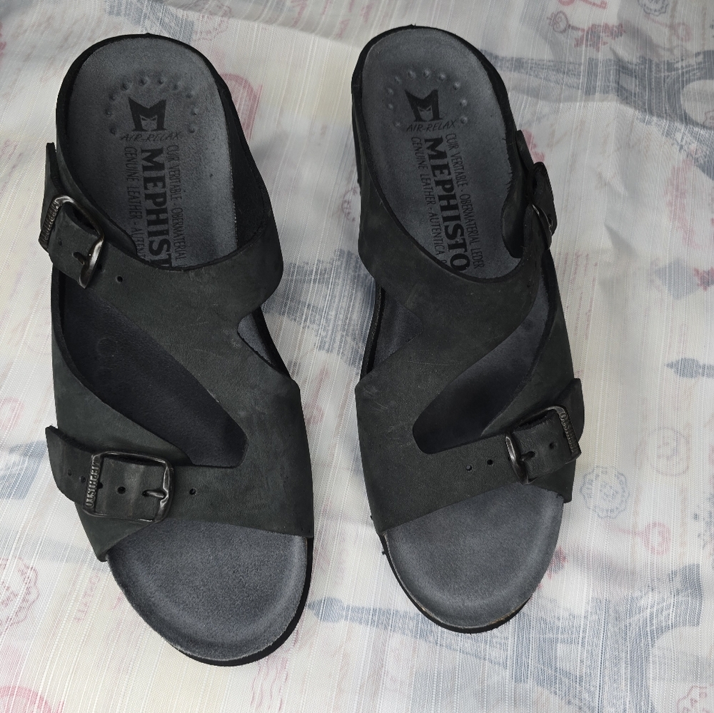 Mephisto Terie Nubuck Slide